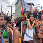 Indígenas do sul baiano demonstram a força dos povos originários no 2 de julho