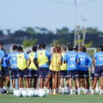 Bahia inicia preparação para duelo frente ao Vasco; Cauly e Kayky ficam somente na academia